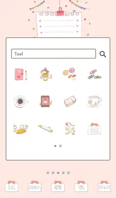 sweet every day dodol theme android App screenshot 1